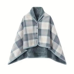 Robe de chambre en flanelle chaude - Vignette | Carolina-Paris