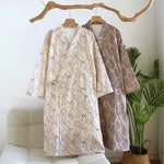 Robe de chambre femme coton bio - Vignette | Carolina-Paris