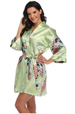 Robe de chambre femme imprimée - Vignette | Carolina-Paris
