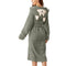 Robe de chambre femme polaire chaude