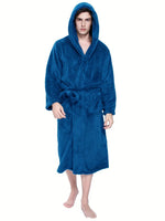 Robe de chambre homme à capuche - Vignette | Carolina-Paris