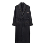 Robe de chambre homme satin - Vignette | Carolina-Paris