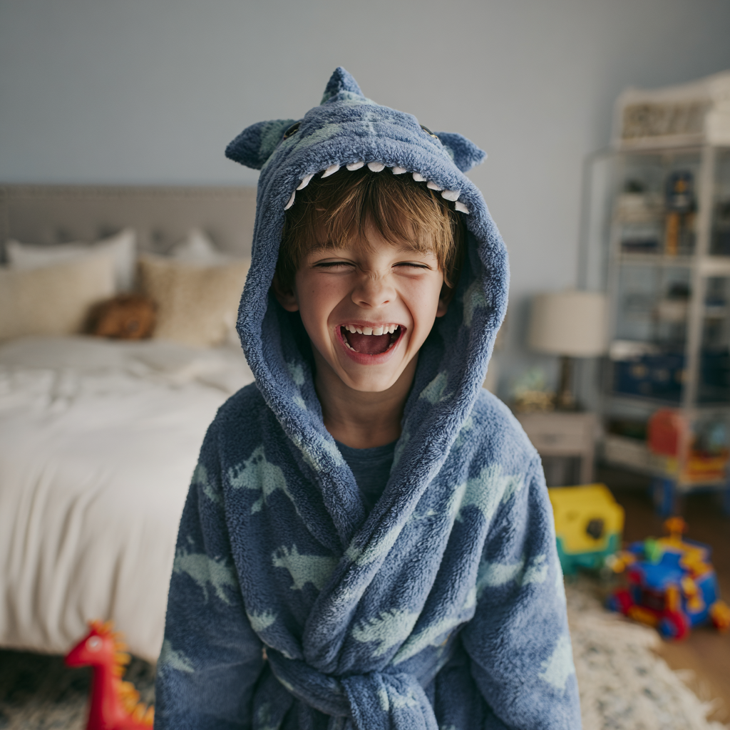 Robe de chambre garçon