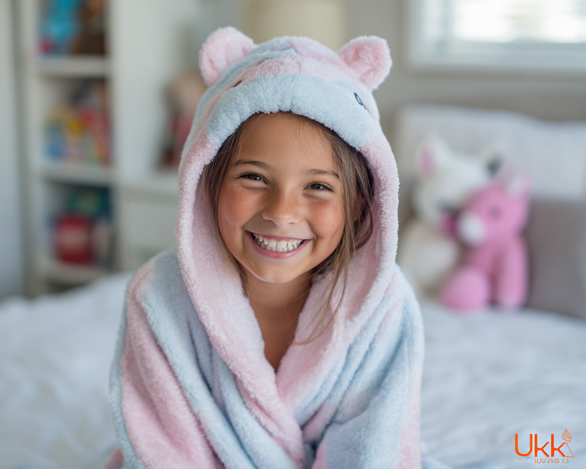 Robe de chambre fille