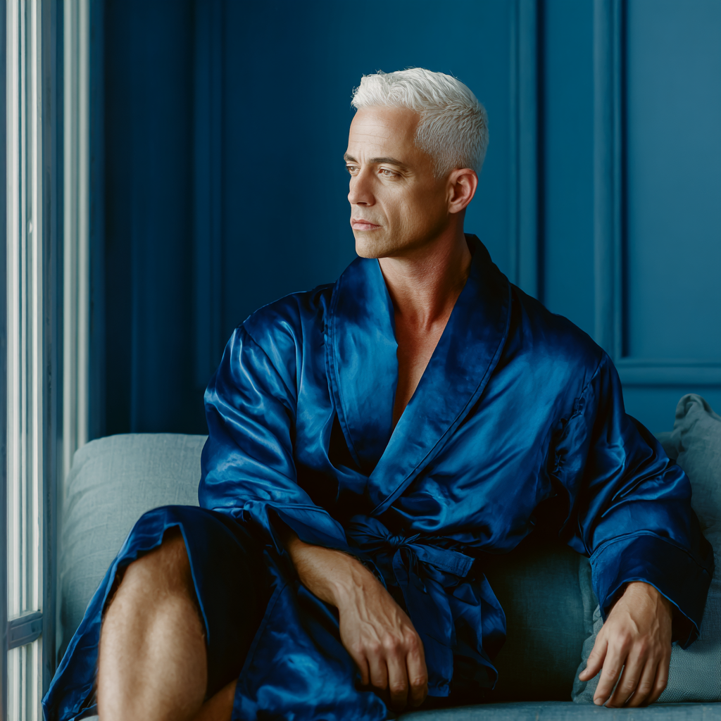 Robe de chambre homme légère