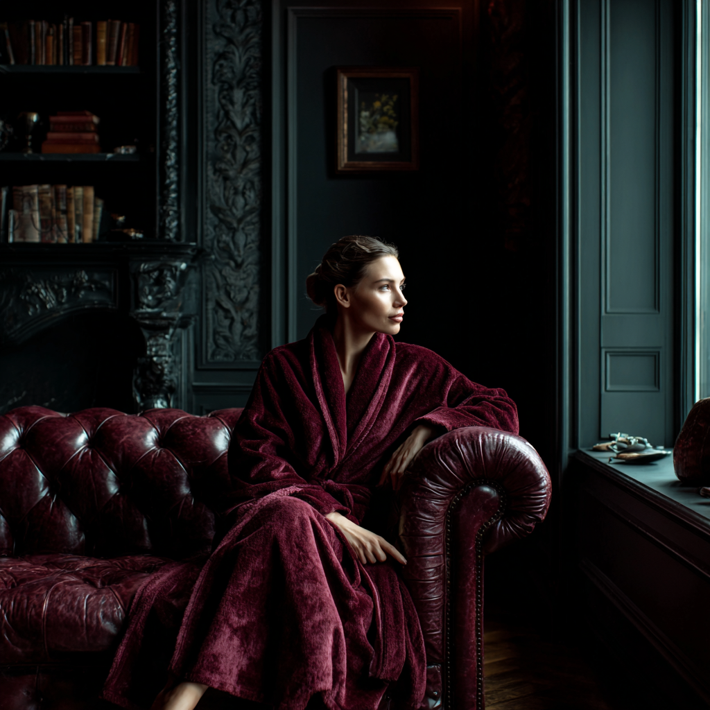 Robe de chambre femme grande taille