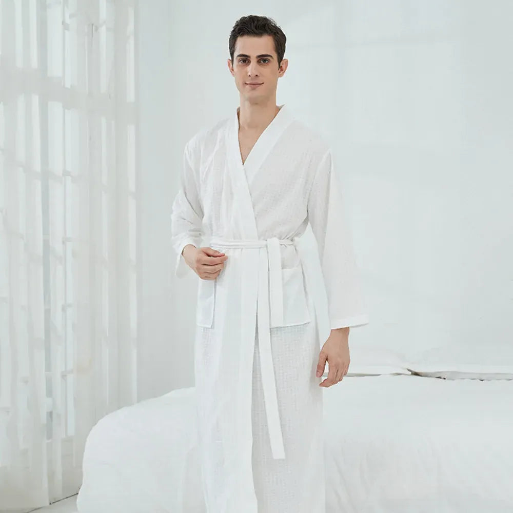 Robe de chambre anti-boulochage