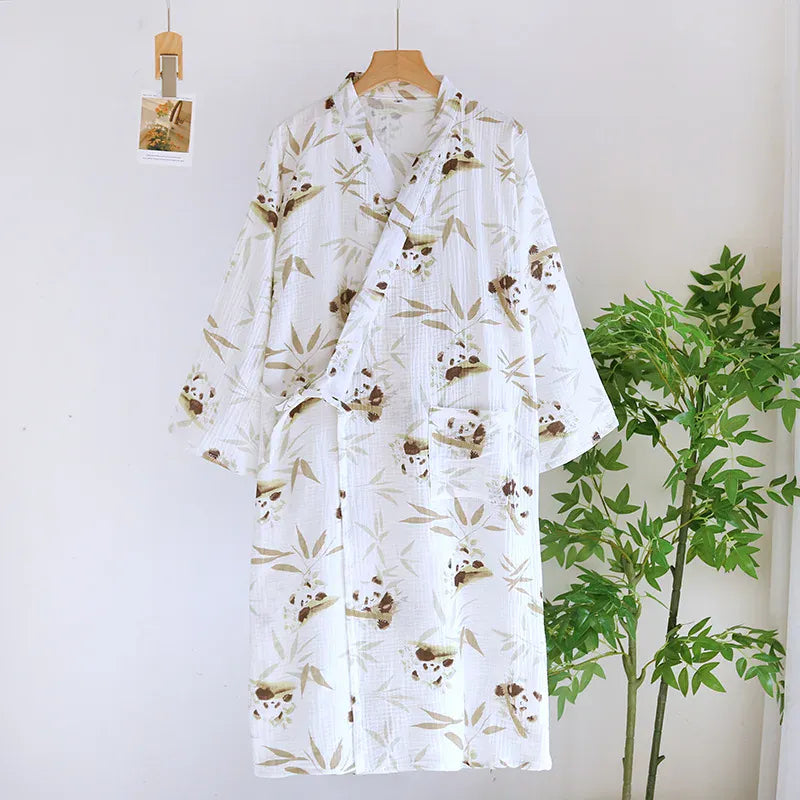 Robe de chambre bambou