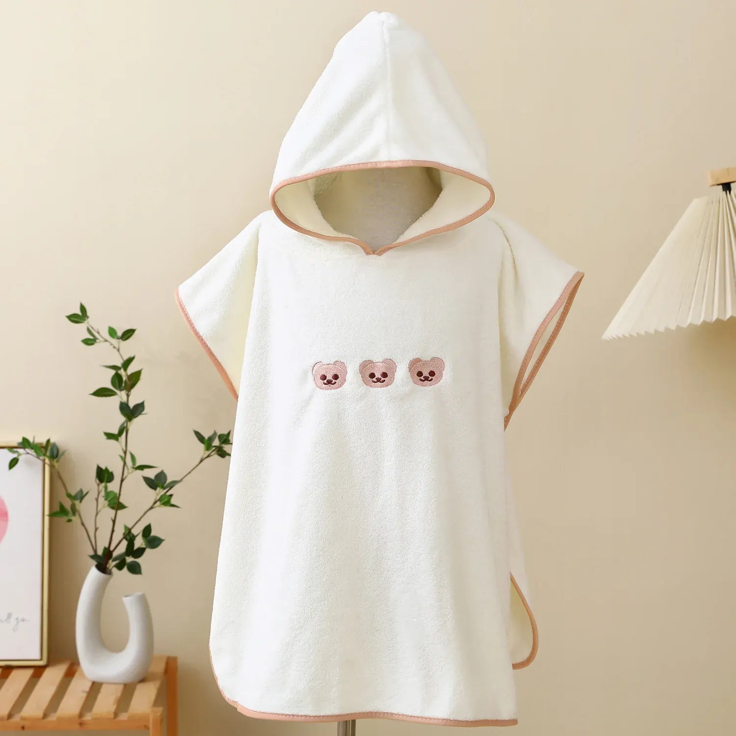 Robe de chambre bébé poncho