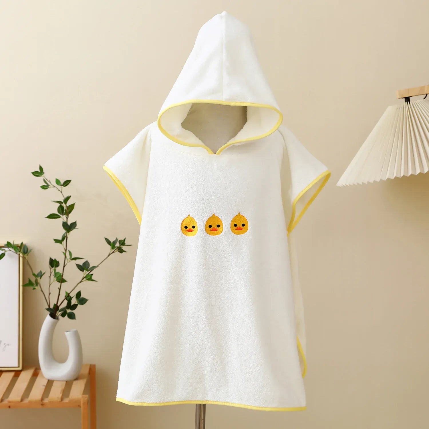 Robe de chambre bébé poncho