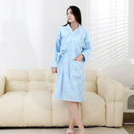 Robe de chambre bleue - Vignette | Carolina-Paris
