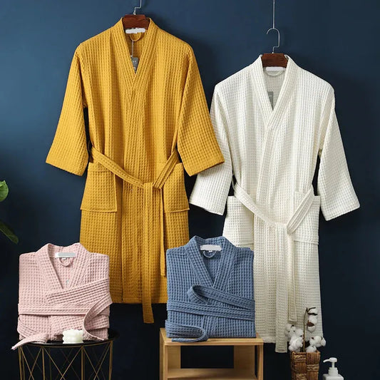 Robe de chambre coton bio