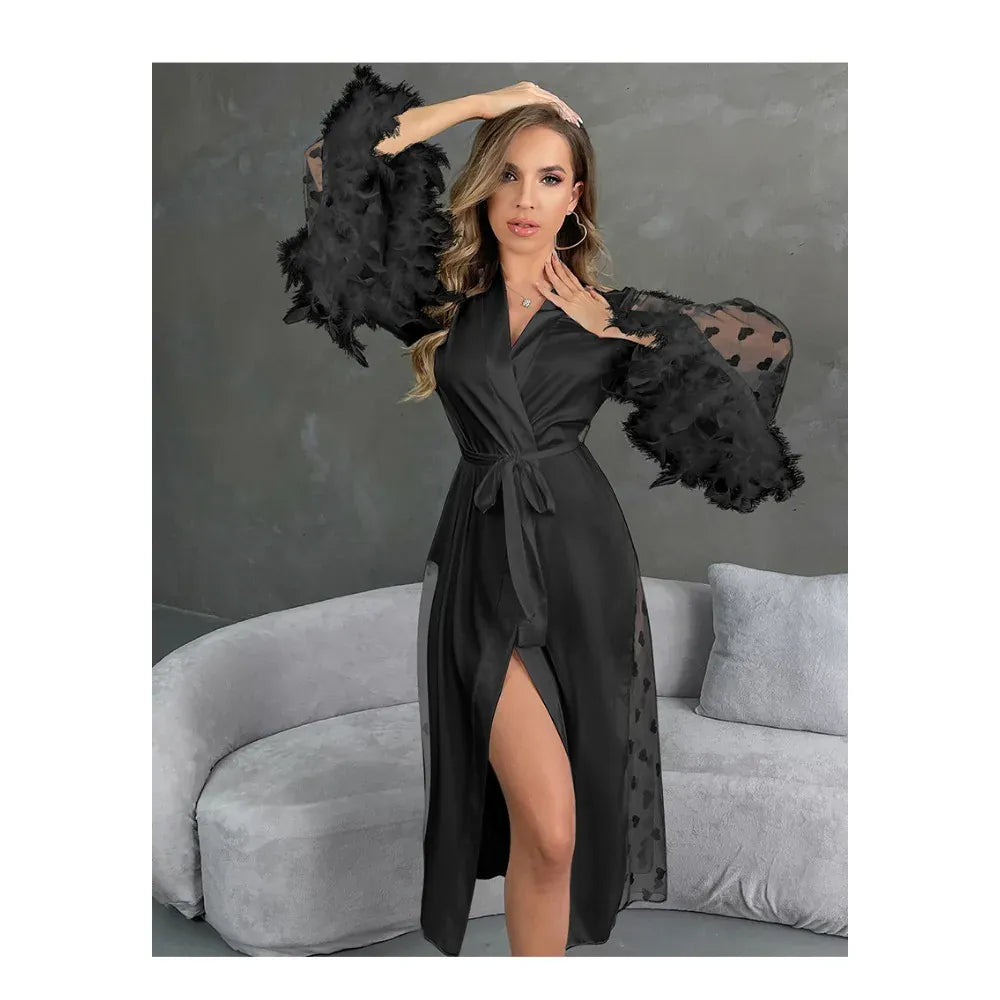 Robe de chambre détente maison