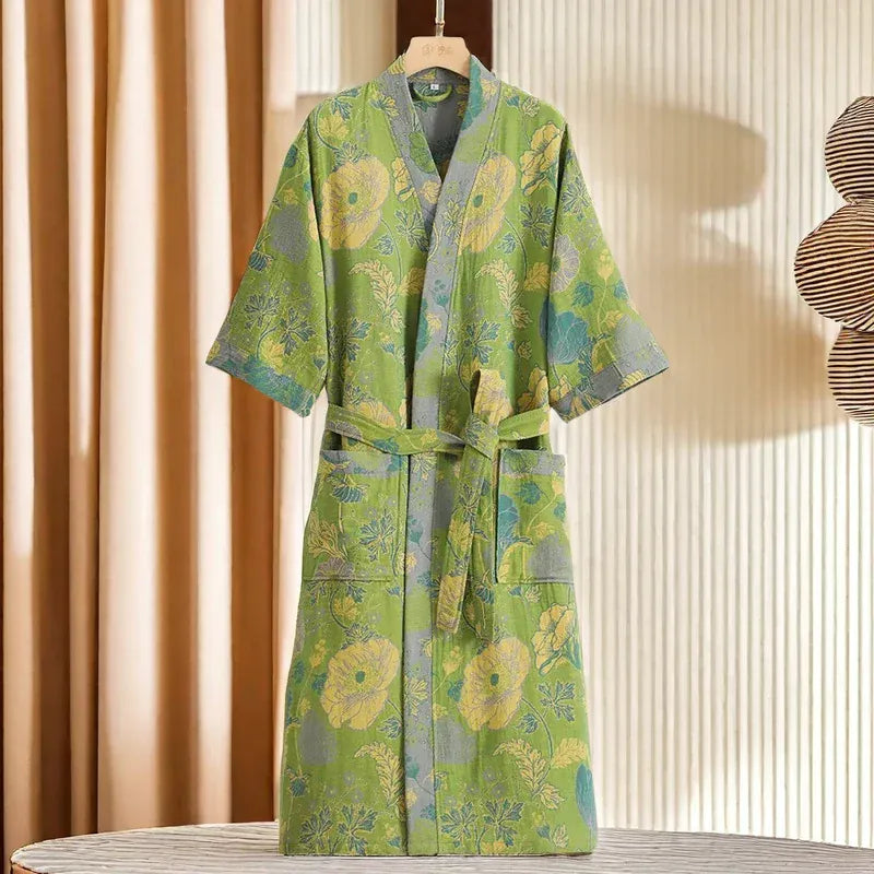 Robe de chambre écologique coton