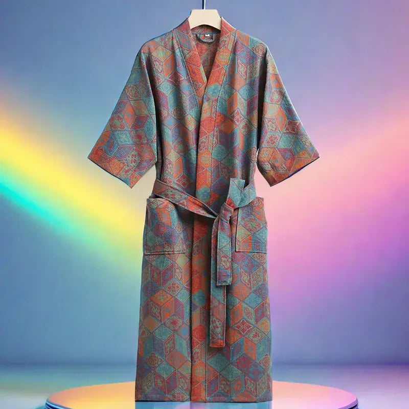 Robe de chambre écologique coton