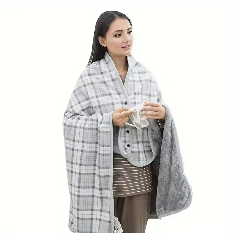 Robe de chambre en flanelle chaude