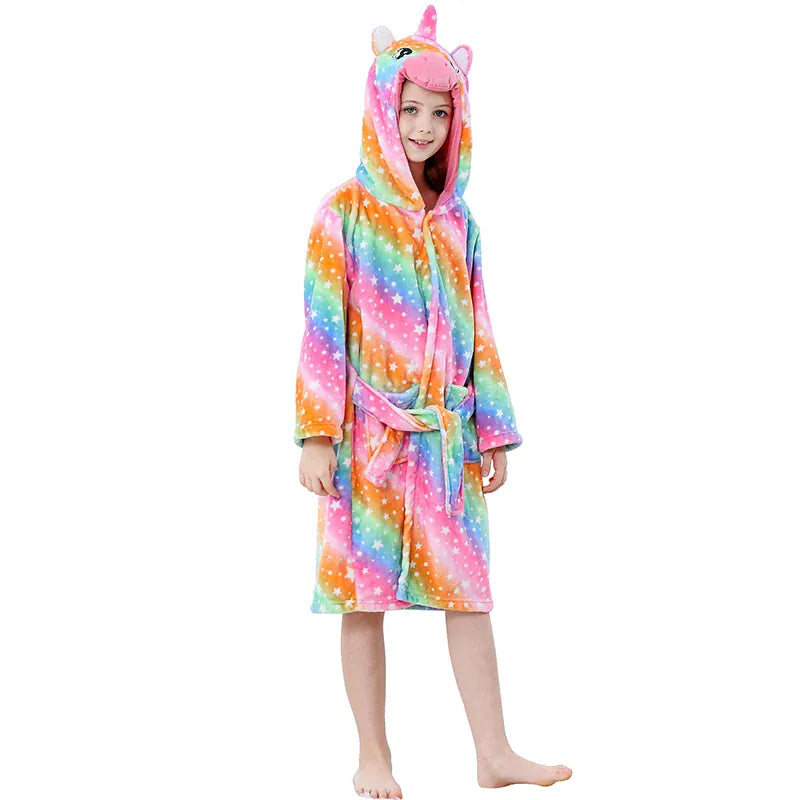 Robe de chambre enfant animaux