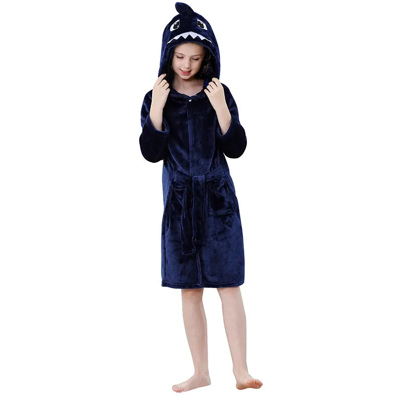 Robe de chambre enfant animaux