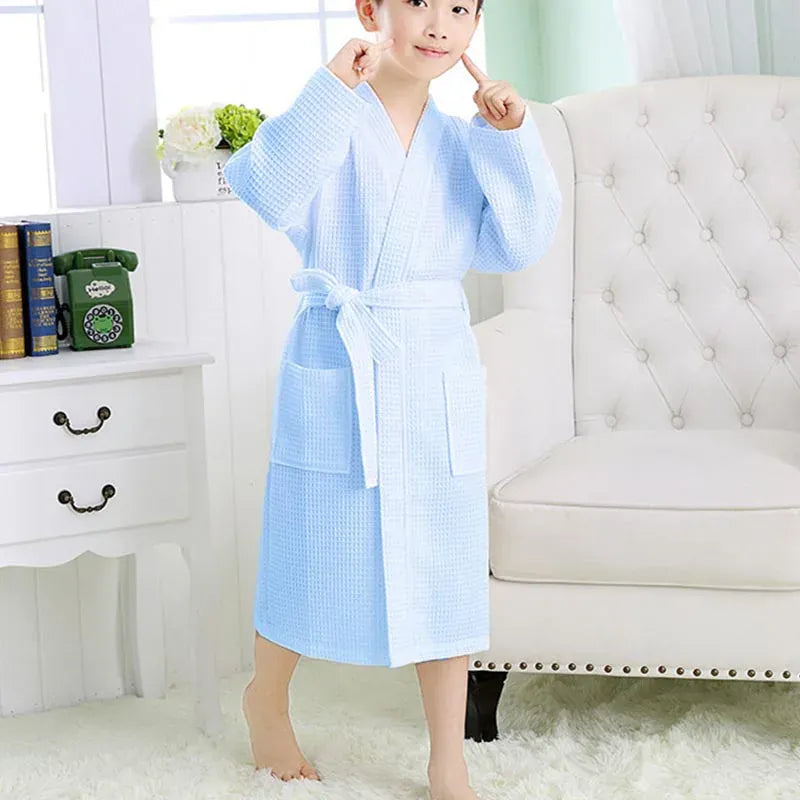 Robe de chambre enfant coton