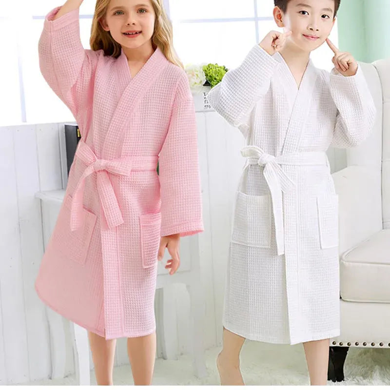 Robe de chambre enfant coton