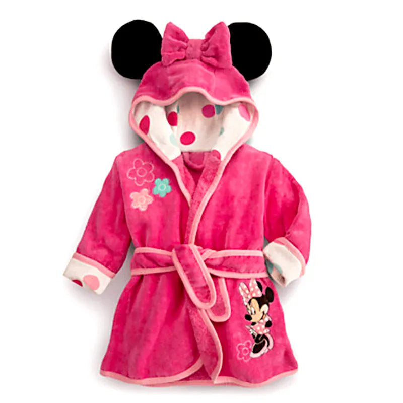 Robe de chambre enfant dessin animé