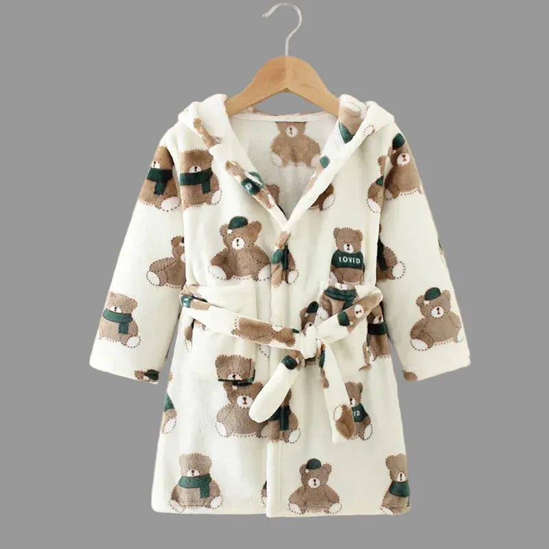 Robe de chambre enfant polaire