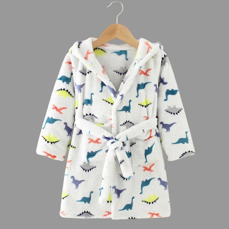 Robe de chambre enfant polaire