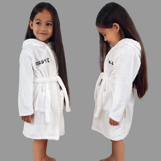 Robe de chambre enfant polaire