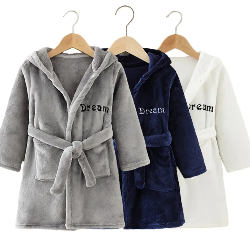 Robe de chambre enfant polaire