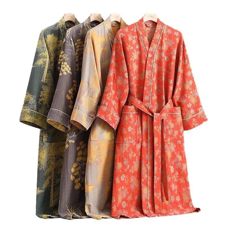 Robe de chambre femme bien-être