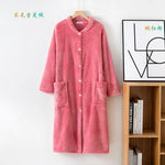 Robe de chambre femme boutonnée - Vignette | Carolina-Paris