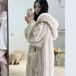Robe de chambre femme chaude - Vignette | Carolina-Paris