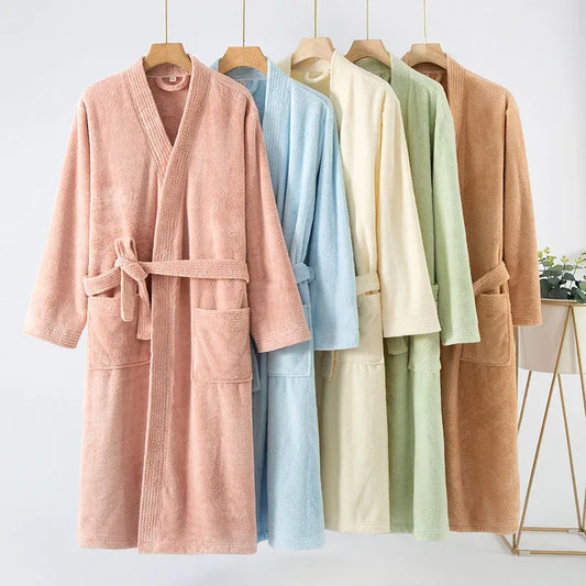 Robe de chambre femme cocooning
