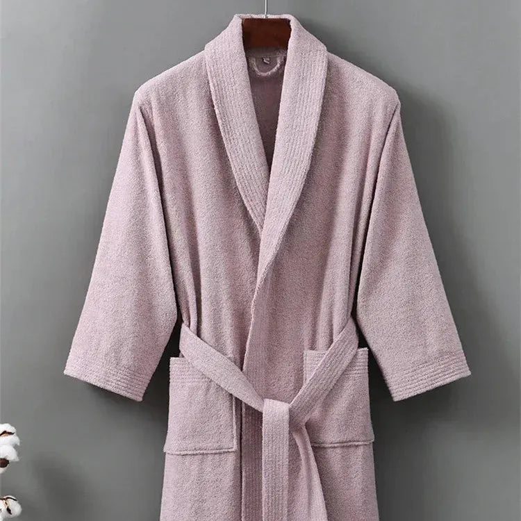Robe de chambre femme coton