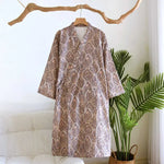Robe de chambre femme coton bio - Vignette | Carolina-Paris