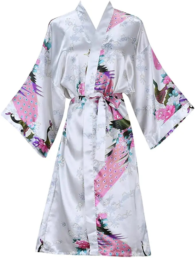 Robe de chambre femme fleurie