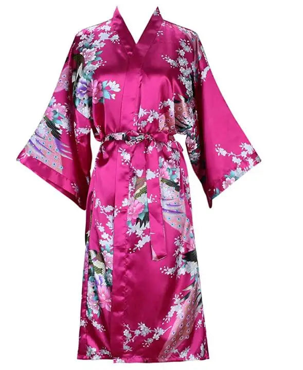 Robe de chambre femme fleurie