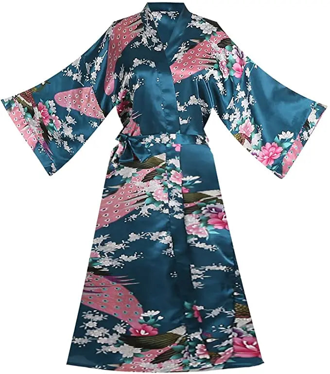Robe de chambre femme fleurie