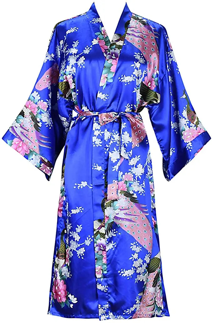 Robe de chambre femme fleurie