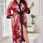 Robe de chambre femme grande taille - Vignette | Carolina-Paris