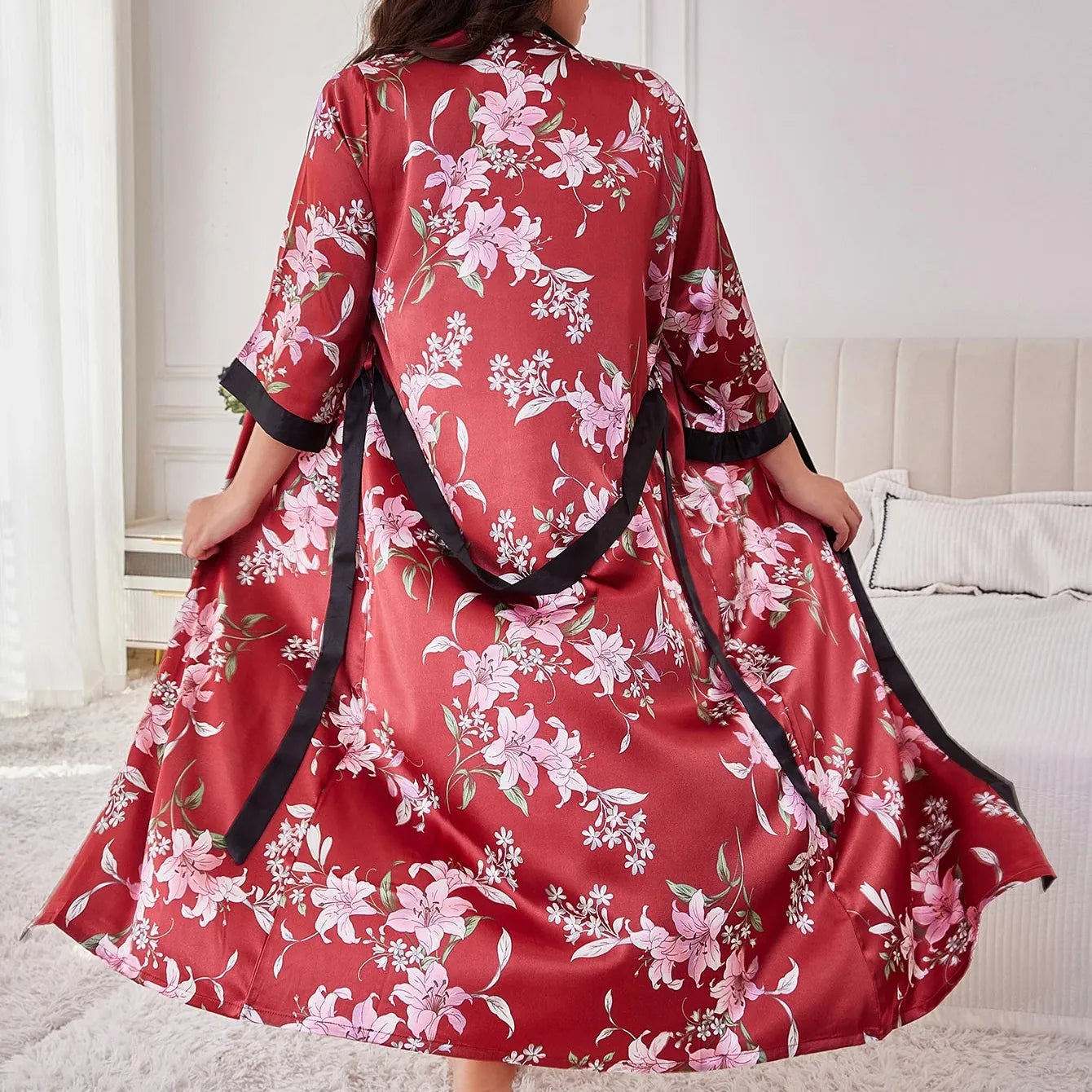Robe de chambre femme grande taille