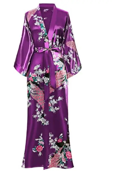 Robe de chambre femme longue