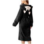 Robe de chambre femme polaire chaude - Vignette | Carolina-Paris