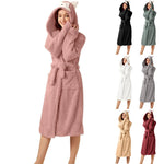 Robe de chambre femme polaire chaude - Vignette | Carolina-Paris