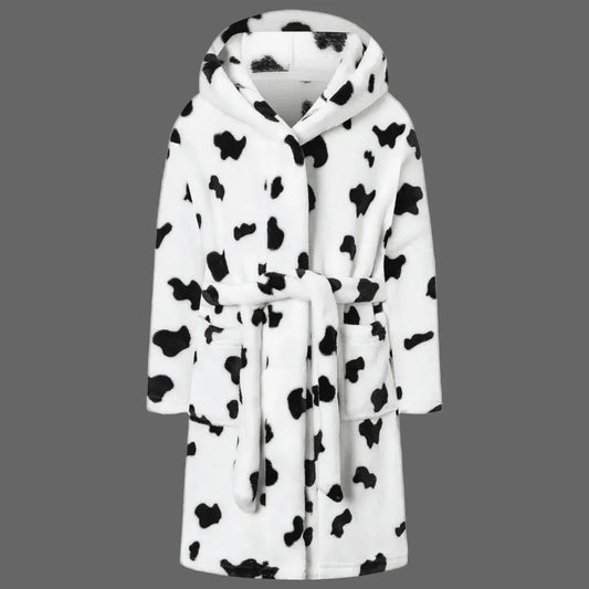 Robe de chambre femme polaire courte