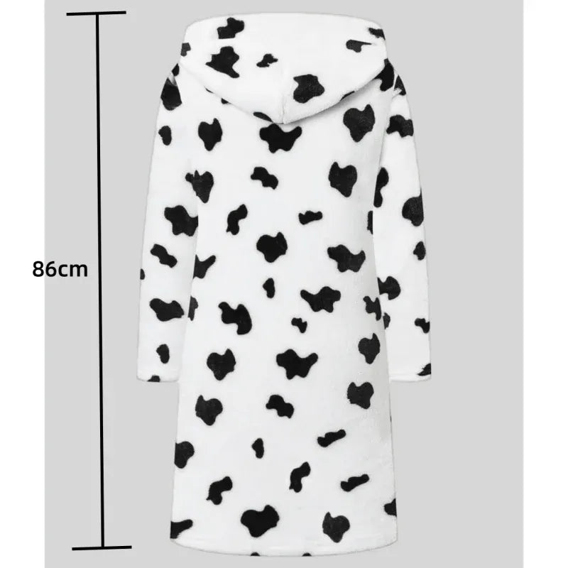 Robe de chambre femme polaire courte