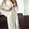 Robe de chambre femme satin
