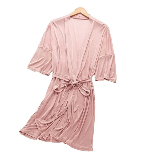 Robe de chambre femme soie