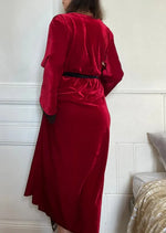 Robe de chambre femme velours - Vignette | Carolina-Paris