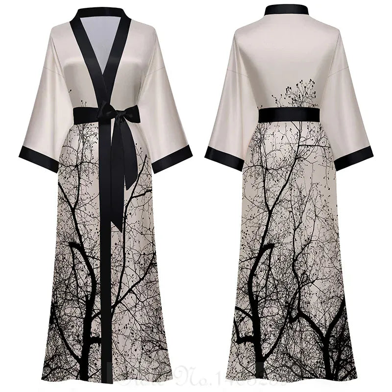 Robe de chambre femme vintage